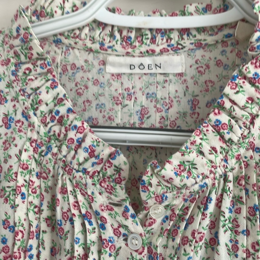 Doen Darby Maxi Dress in Morning Glory Floral - Picture 4 of 6
